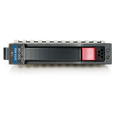 HPE Midline - Festplatte - 500 GB - Hot-Swap - 2.5 SFF (6.4 cm SFF), Ansicht 2