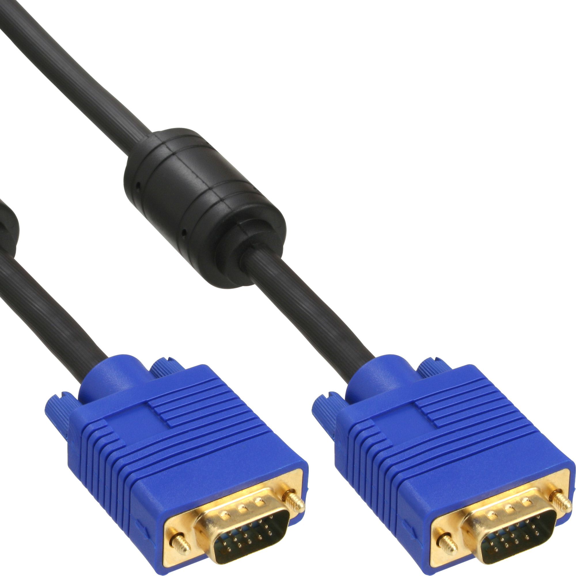 InLine S-VGA Kabel Premium - 15pol HD Stecker / Stecker - schwarz - 15m, Ansicht 2
