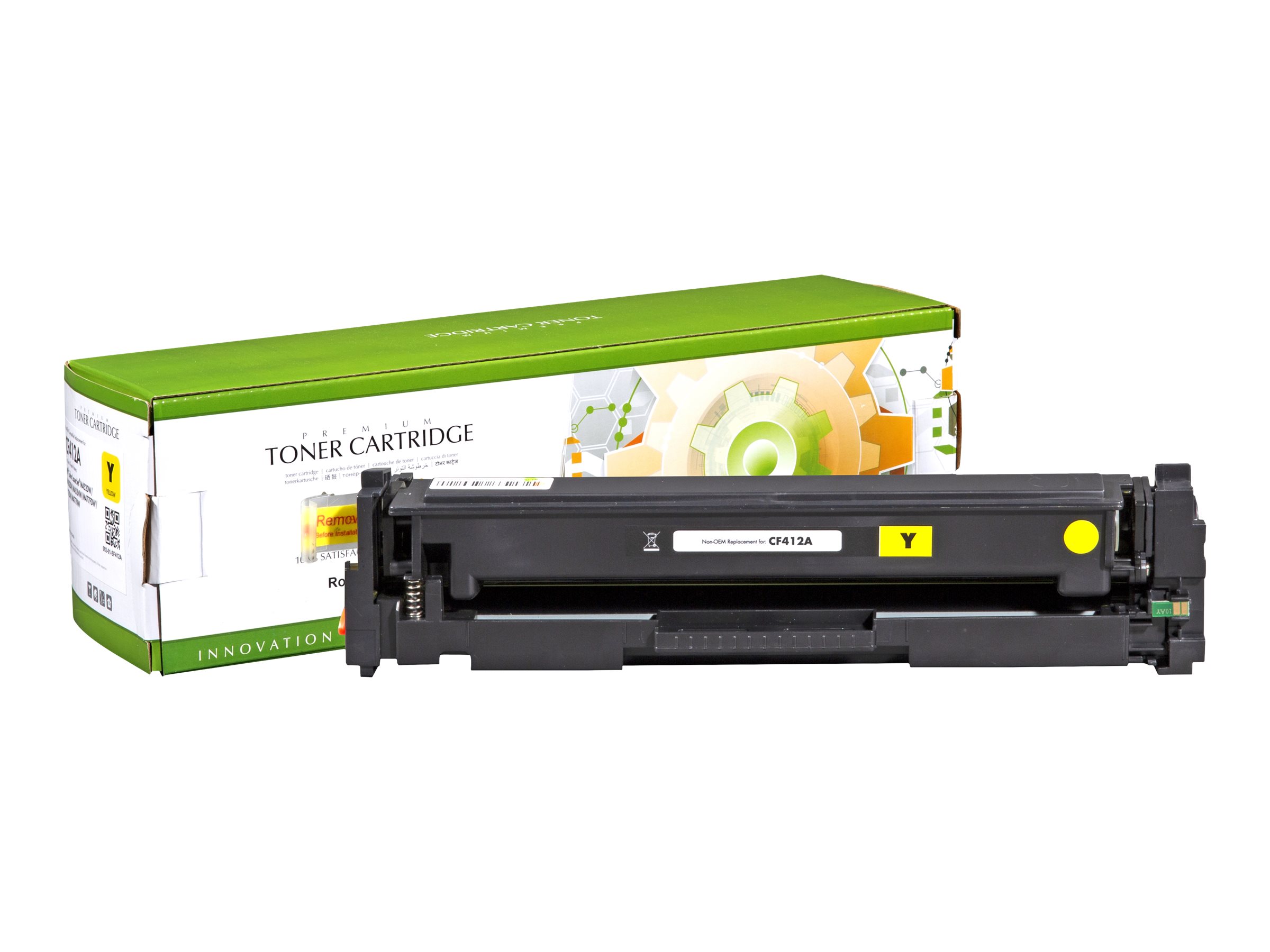 Static Control Gelb - kompatibel - Tonerpatrone (Alternative zu: HP CF412A)