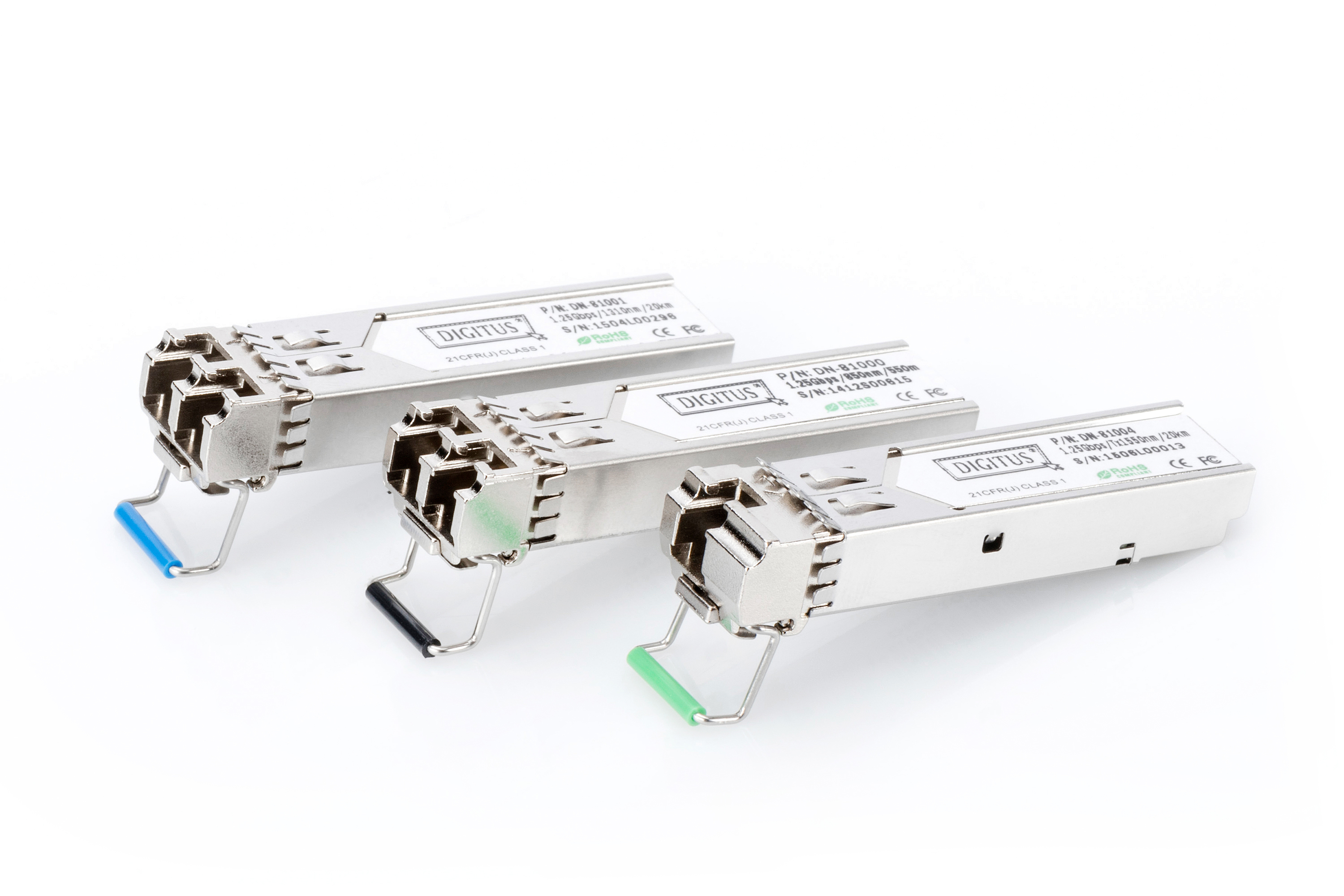 DIGITUS mini GBIC (SFP) Modul, 1,25 Gbps, 0,55km, Ansicht 2