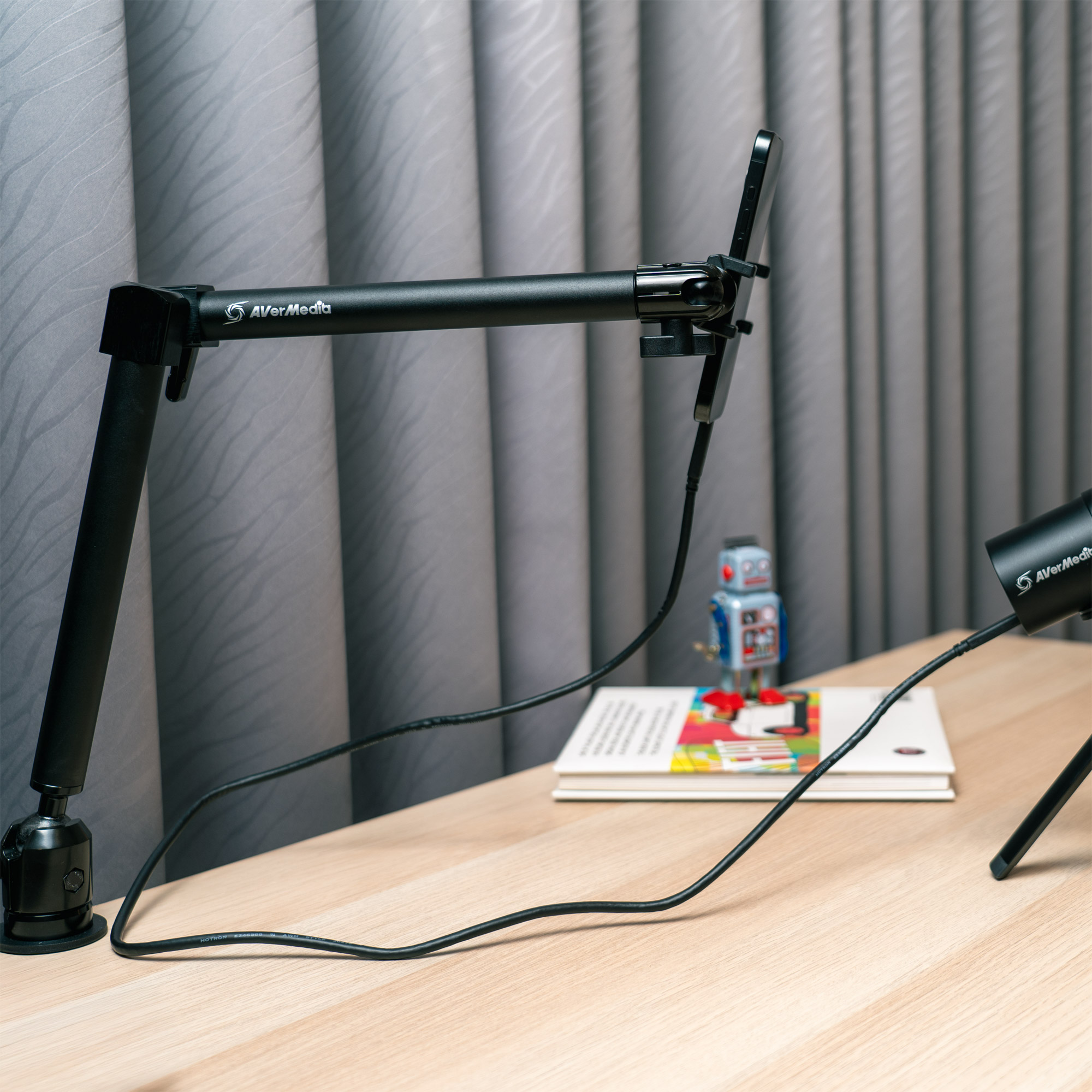 AVer Live Streamer Arm BA311L Tisch-Microfonständer, Ansicht 3