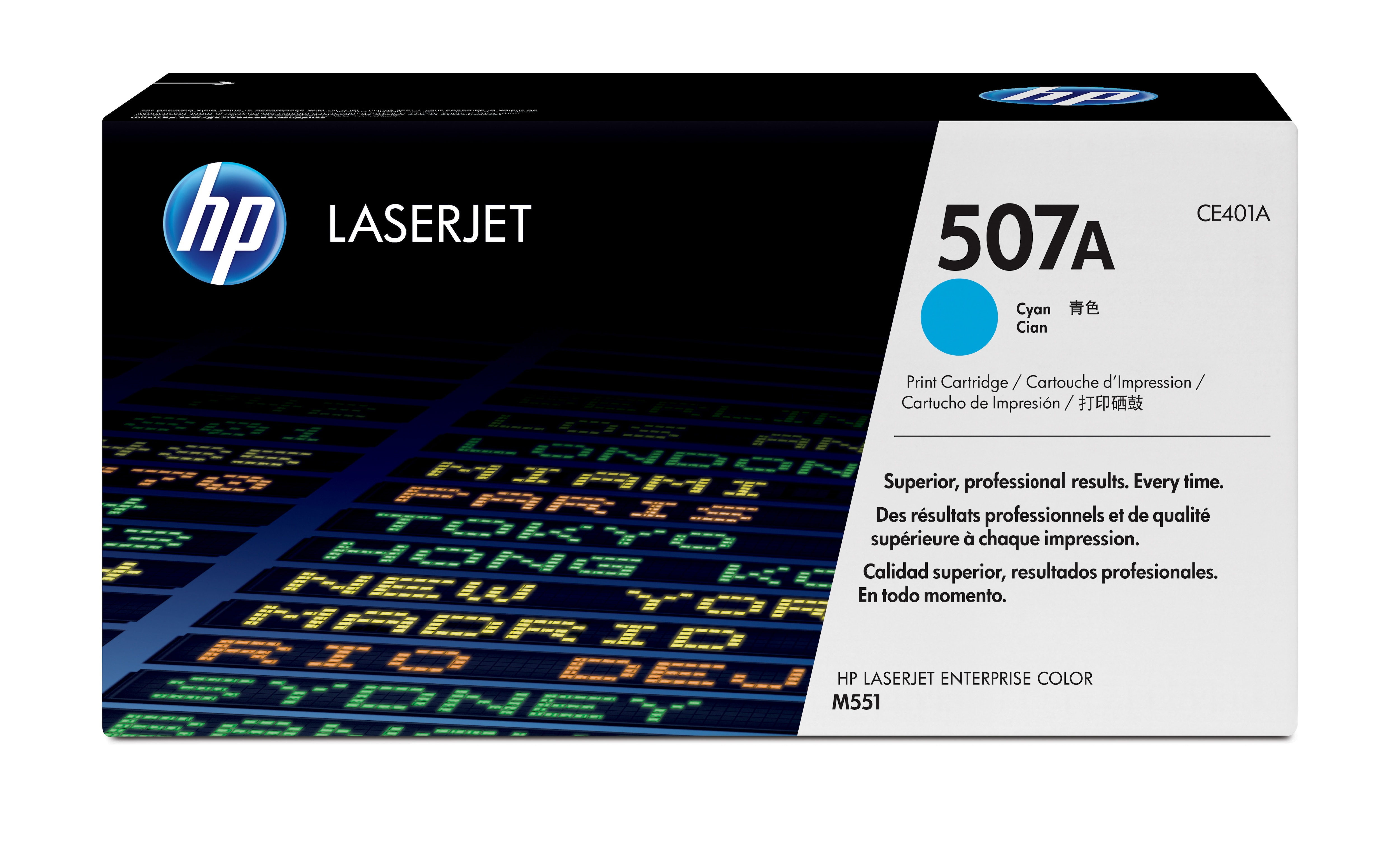 HP 507A Cyan Original LaserJet Tonerkartusche, 5000 Seiten, 6000 Seiten, Cyan, 1 Stück(e)