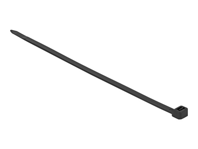 Delock - Kabelbinder - UV-beständig - 1.22 m - Schwarz (Packung mit 10)