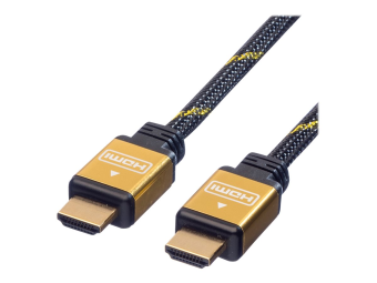 ROLINE Gold - HDMI-Kabel mit Ethernet - HDMI männlich zu HDMI männlich