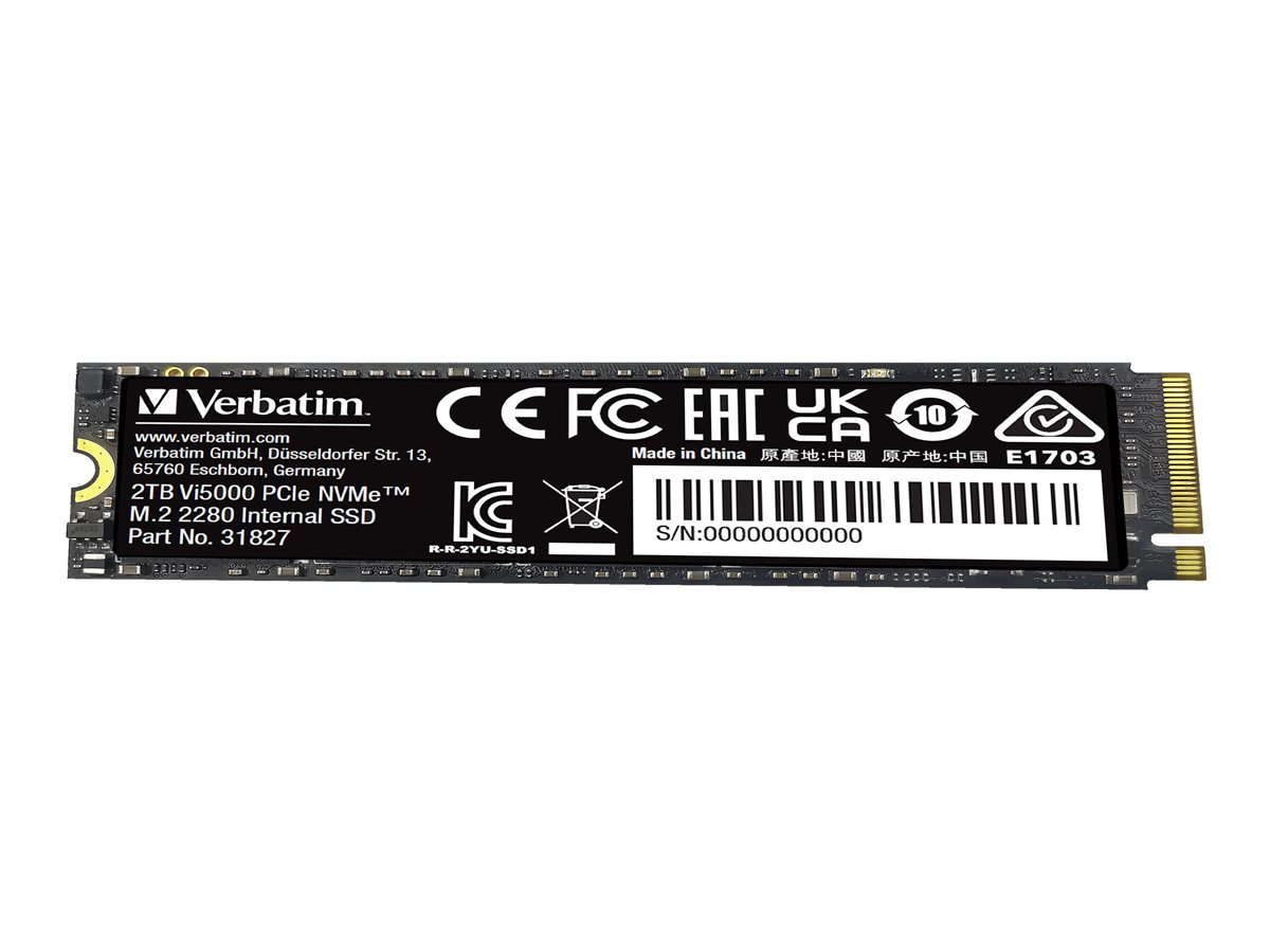 Verbatim Vi5000 - SSD - 2 TB - intern - M.2 2280, Ansicht 4