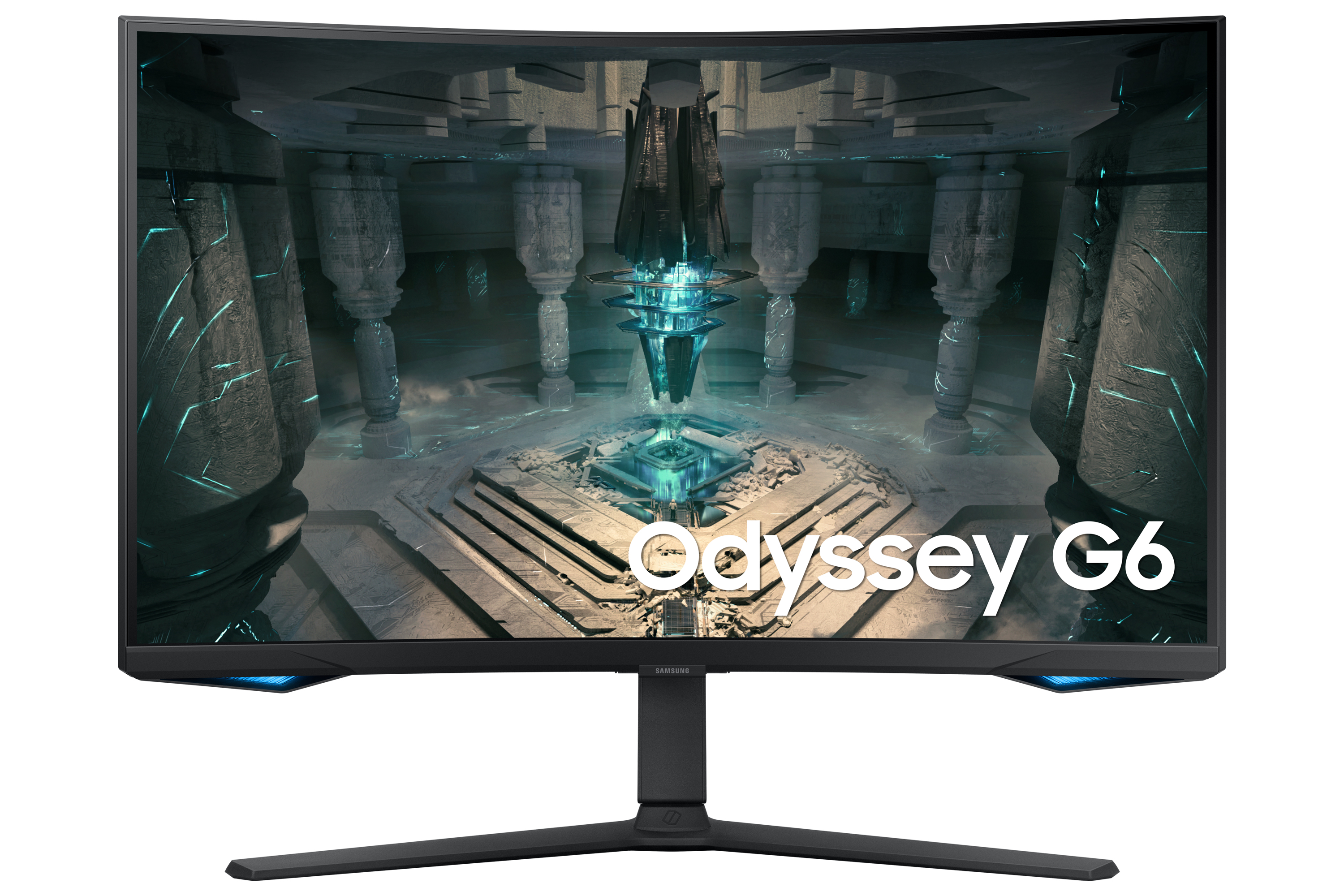 Samsung Odyssey G6 S32BG650EU - G65B Series - LCD-Monitor - Smart - Gaming - gebogen - 81.3 cm (32), Ansicht 2