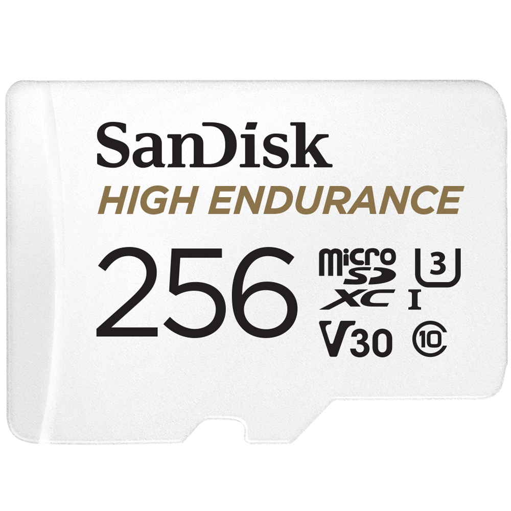 SanDisk High Endurance - Flash-Speicherkarte (microSDXC-an-SD-Adapter inbegriffen), Ansicht 2