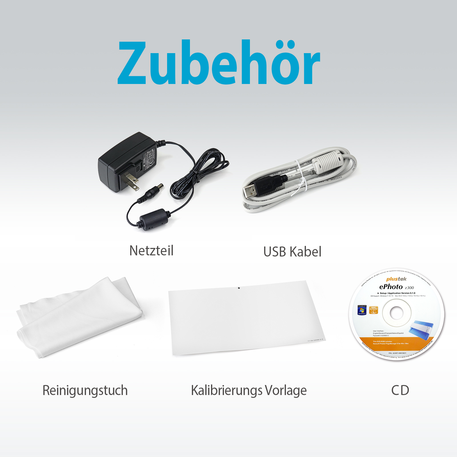 Plustek ePhoto Z300 - Einzelblatt-Scanner - CCD, Ansicht 3