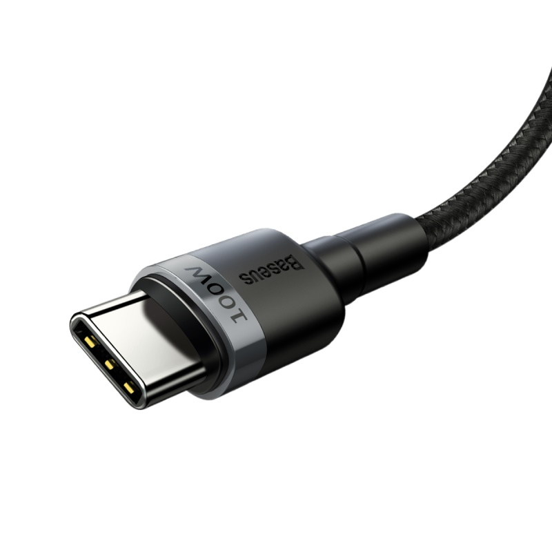 Baseus Cafule USB-C til kabel 100W 2m gra/sort - Kabel - Digital/Daten, Ansicht 3