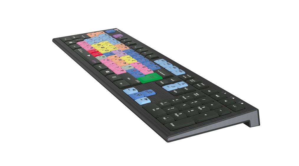 Logickeyboard Avid Media Composer Astra 2 - Tastatur - TL: UK, QWERTY, Ansicht 3