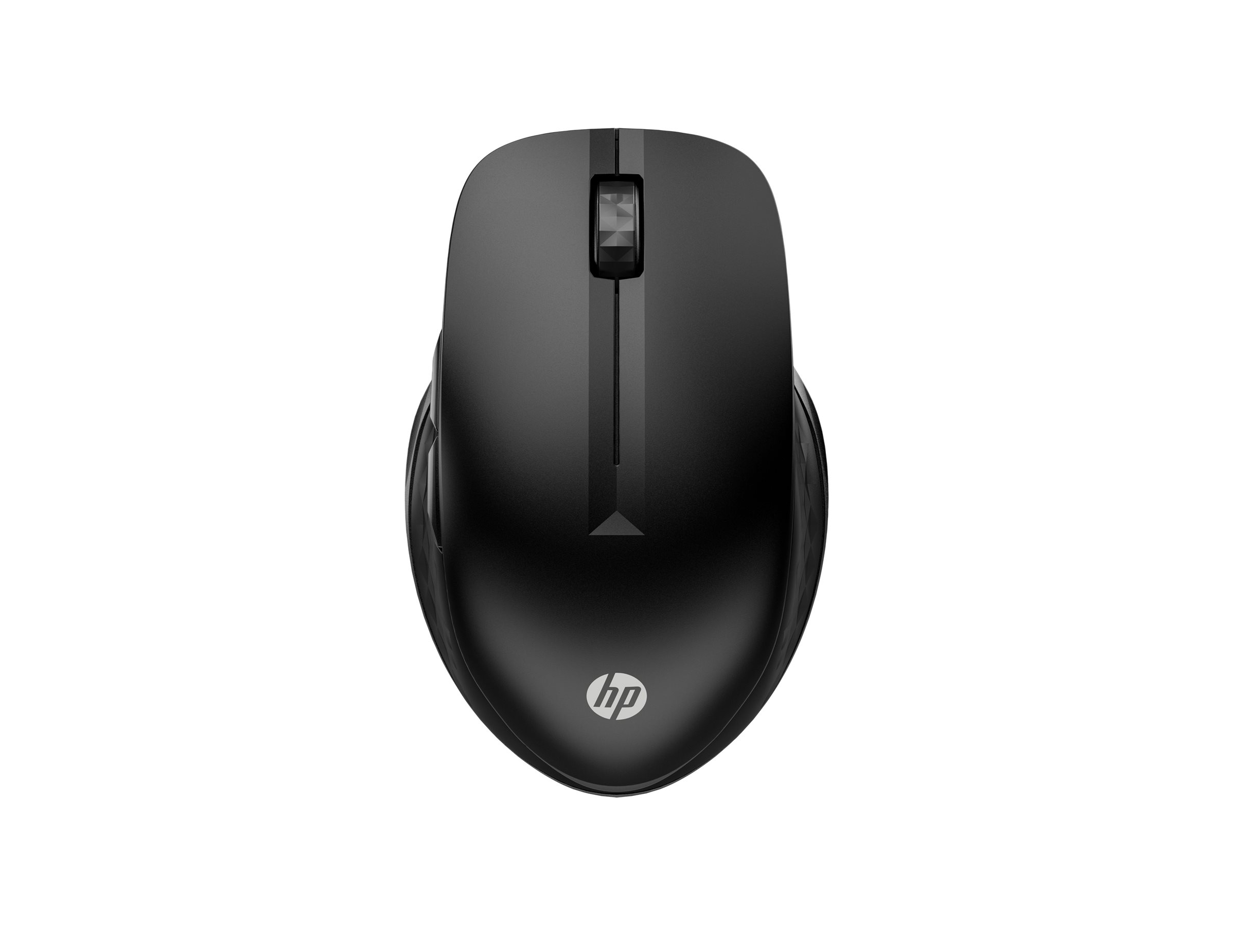 HP 430 - Maus - ergonomisch - rechts- und linkshändig - optisch - 5 Tasten - kabellos - Bluetooth 5.0, 2.4 GHz - kabelloser Empfänger (USB)