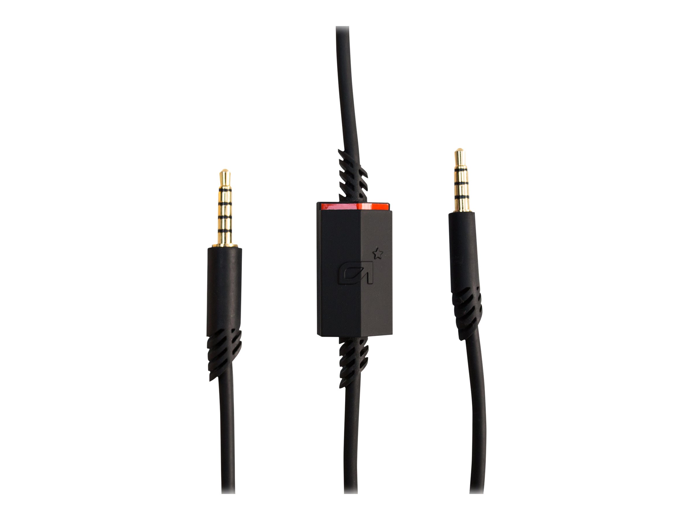 Logitech Astro Inline Mute - Kopfhörerkabel - 4-poliger Mini-Stecker männlich zu 5-poliger Mini-Stecker männlich