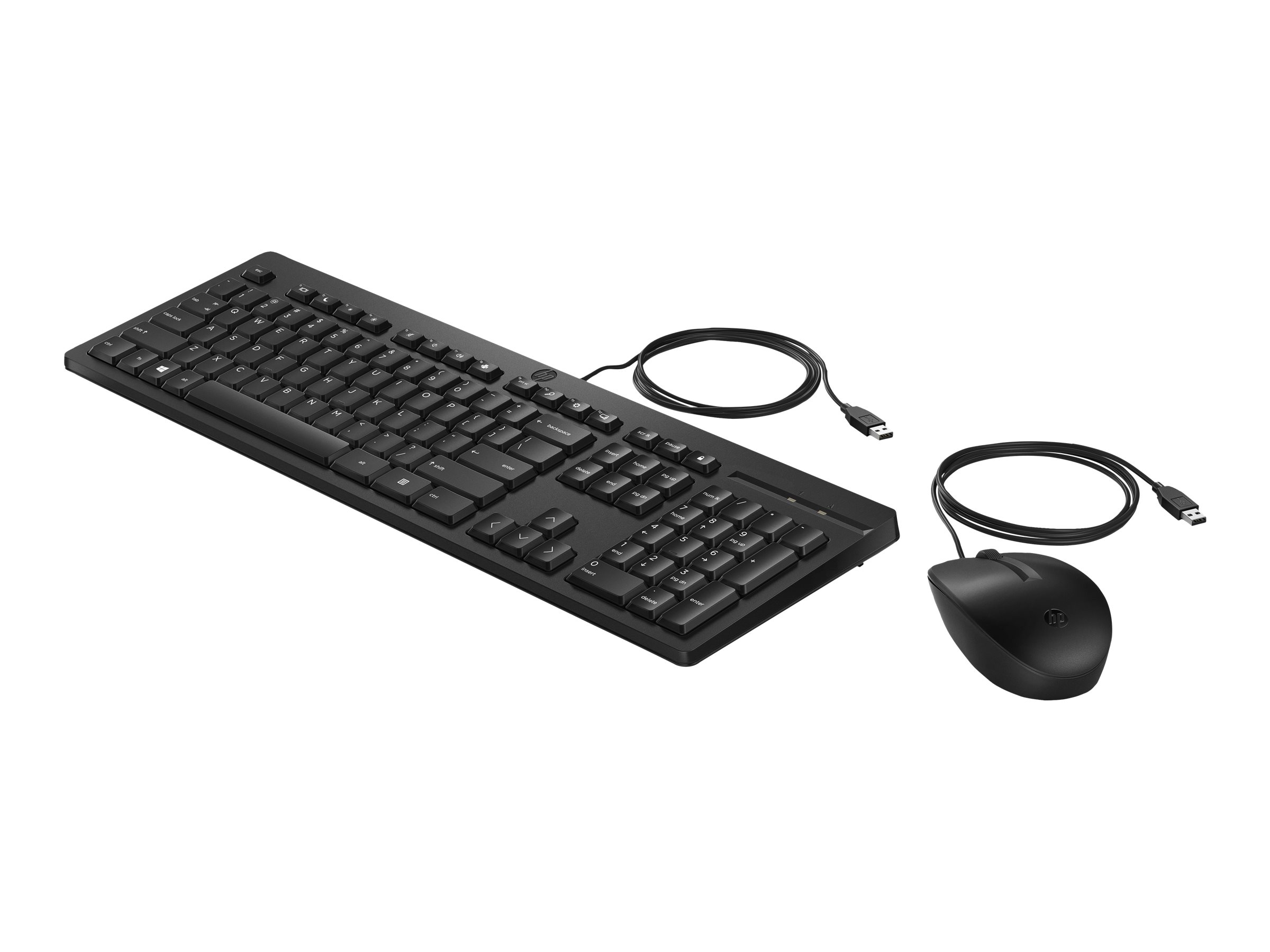 HP 225 - Tastatur-und-Maus-Set - USB - Deutsch - für HP 34, Elite Mobile Thin Client mt645 G7, Laptop 15, Pro Mobile Thin Client mt440 G3
