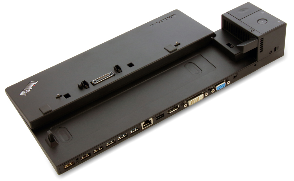 Lenovo ThinkPad Pro Dock - Port Replicator - VGA, DVI, DP, Ansicht 3