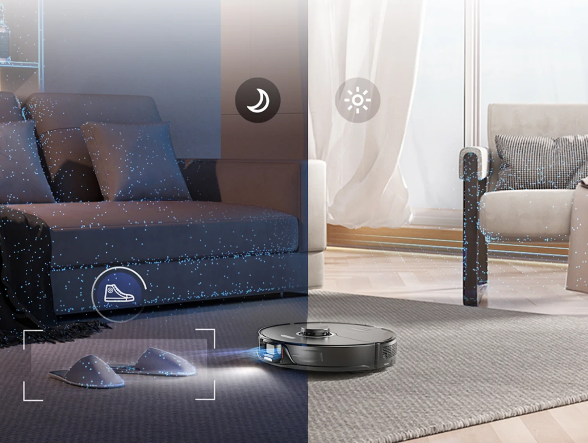 Roborock S8+ Saug-/Wischroboter inkl. Absaugstation schwarz, Ansicht 4