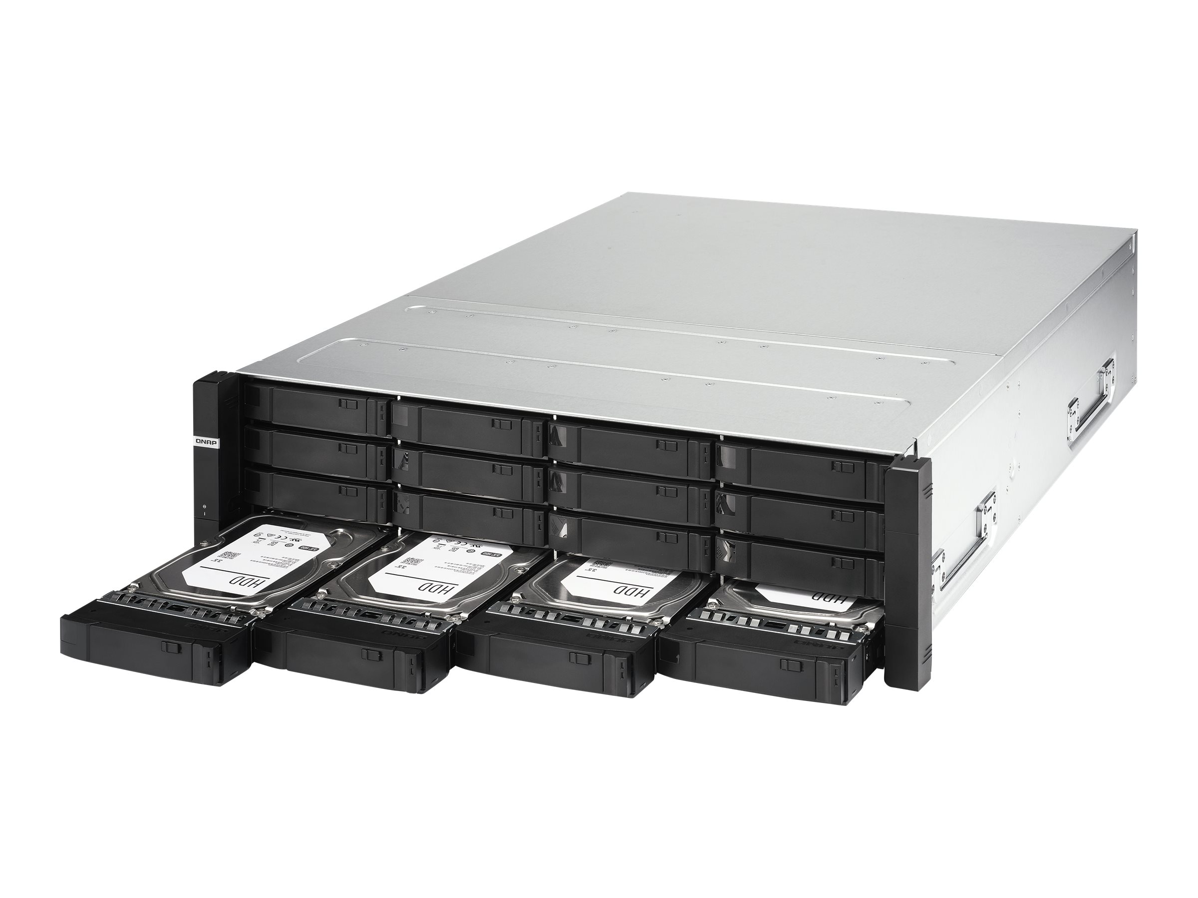 QNAP ES1686DC - NAS-Server - 16 Schächte - Rack - einbaufähig - SAS 12Gb/s