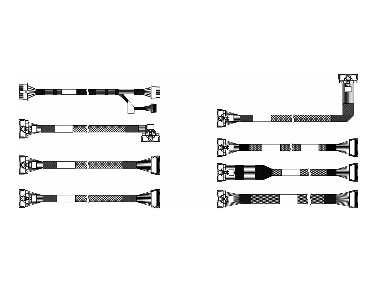 Lenovo Speicherkabelkit - für 10 x 25 AnyBay Backplane Gen5 NVMe