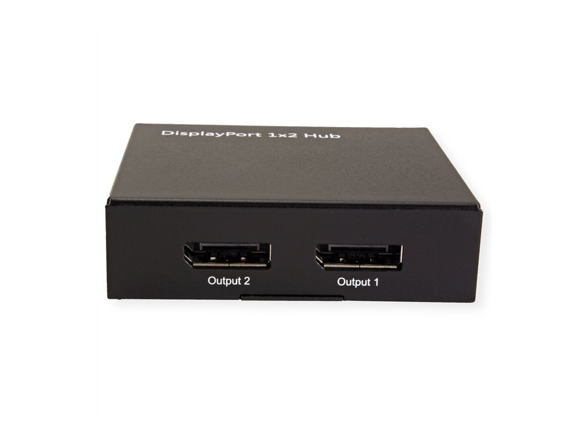 VALUE Video-Verteiler - 2 x DisplayPort - Desktop