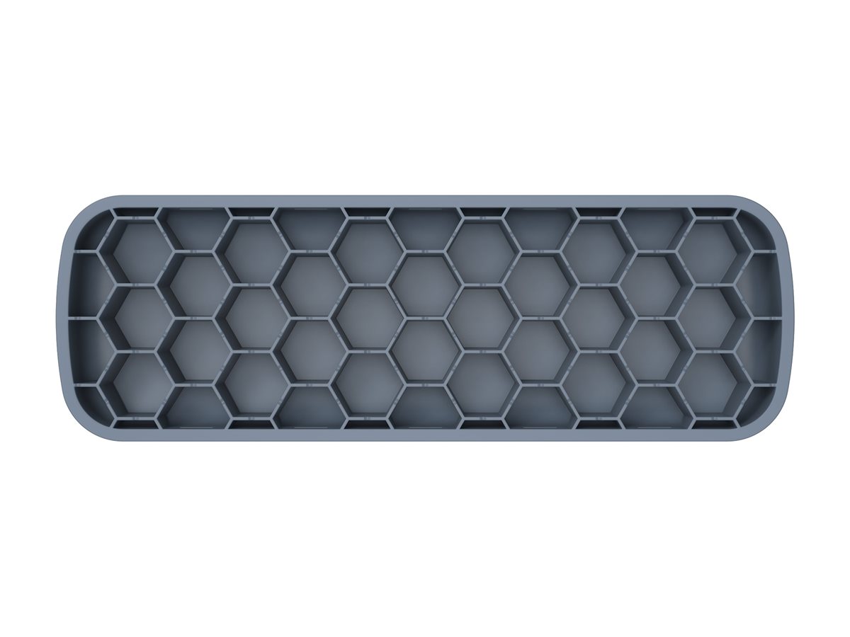 Fellowes Breyta - Tastatur-Handgelenkauflage - hellblau, Ansicht 4