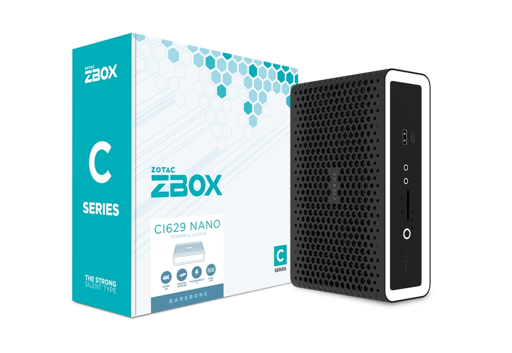 ZOTAC ZBOX CI629 nano BARBONE i3-1315 - DDR5 - HDMI - Server-Barebone - Core i3, Ansicht 3