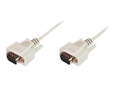 DIGITUS Datentransfer Anschlusskabel, D-Sub9/St - D-Sub9/St