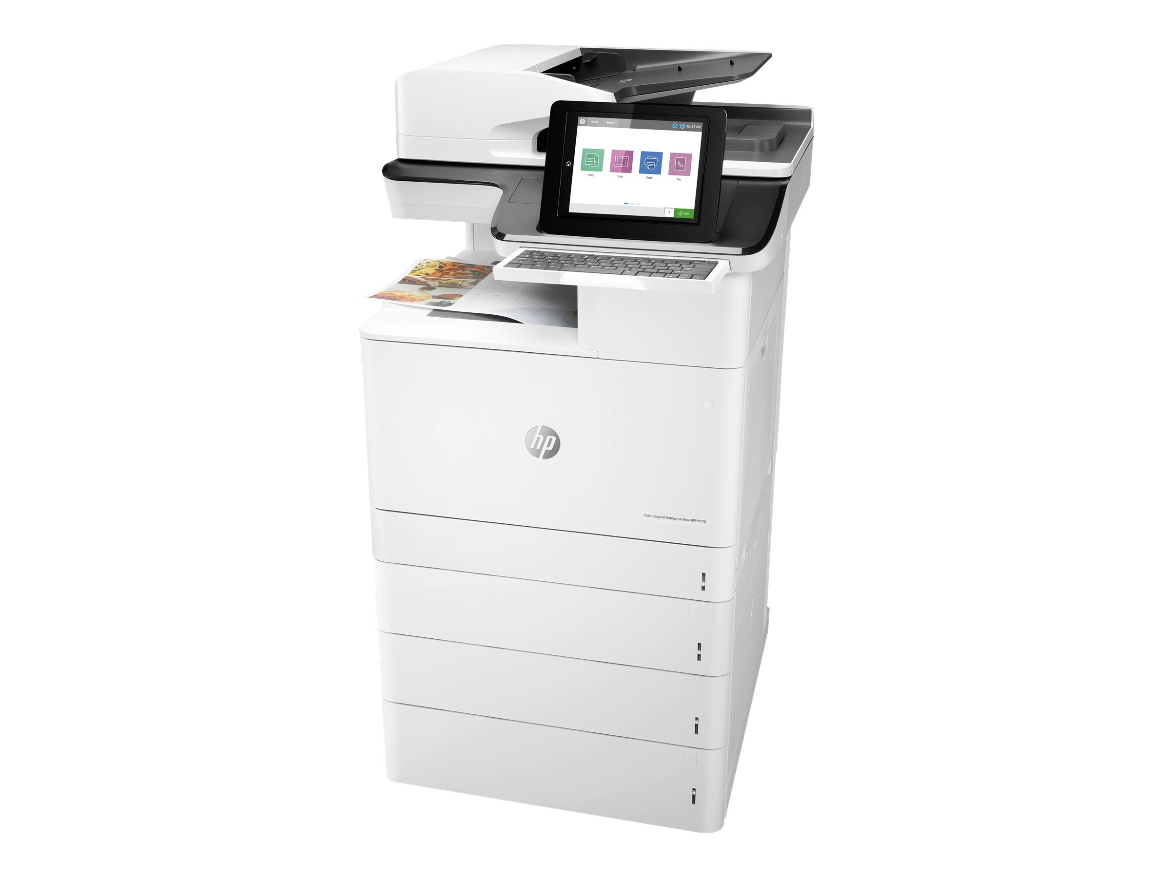 HP LaserJet Enterprise Flow MFP M776z - Multifunktionsdrucker - Farbe - Laser - 297 x 864 mm (Original)