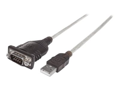 Manhattan USB-A to Serial Converter cable, 45cm