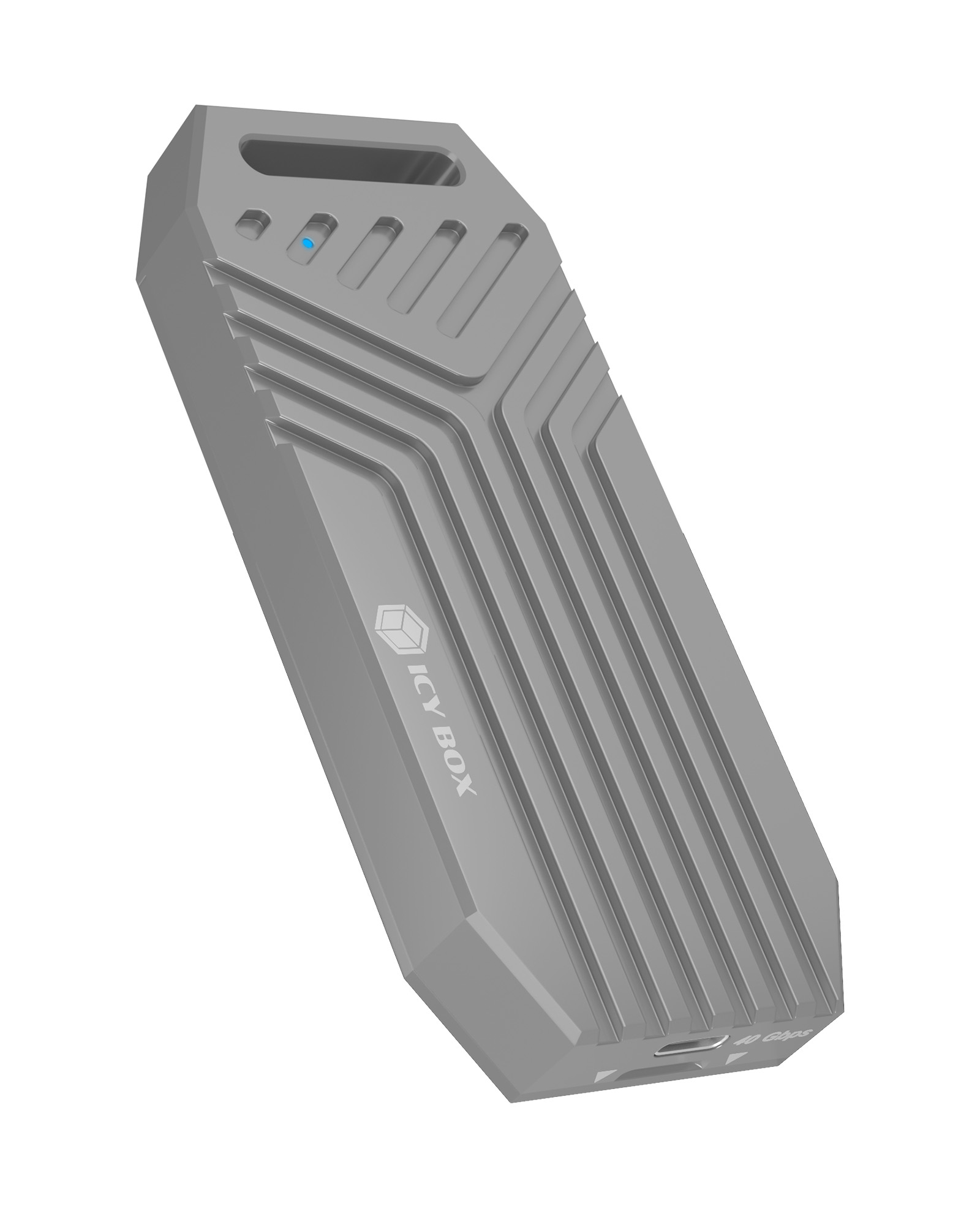 ICY BOX IB-1919M-C42 USB4 M.2 NVMe Gehäuse, Ansicht 2