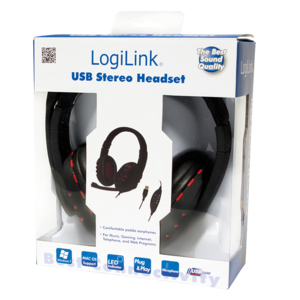 LogiLink Stereo High Quality Headset - Headset, Ansicht 4