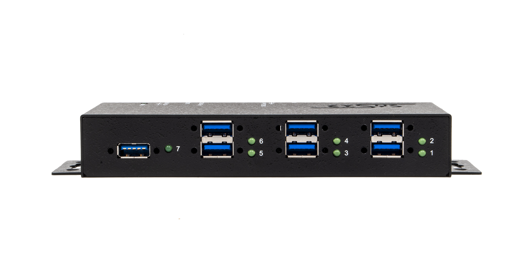 Exsys EX-1517HMVS - Hub - managed - 7 x USB 3.2 Gen 1, Ansicht 3