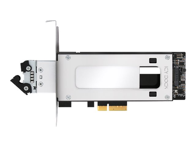 ICY Dock ToughArmor MB840M2P-B M.2 NVMe SSD PCIe 3.0 x4 Wechselrahmen Schwarz/Silber