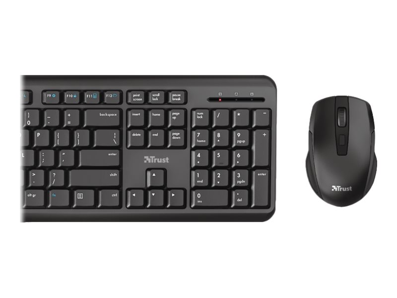 Trust TKM-350 - Tastatur-und-Maus-Set - kabellos - TL: Deutsch, QWERTZ, Ansicht 5
