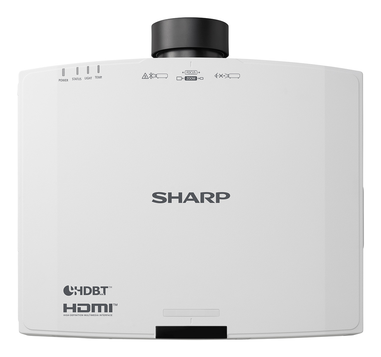 Sharp NEC V731U - 3-LCD-Projektor - 3D - 7300 ANSI-Lumen - WUXGA (1920 x 1200), Ansicht 4