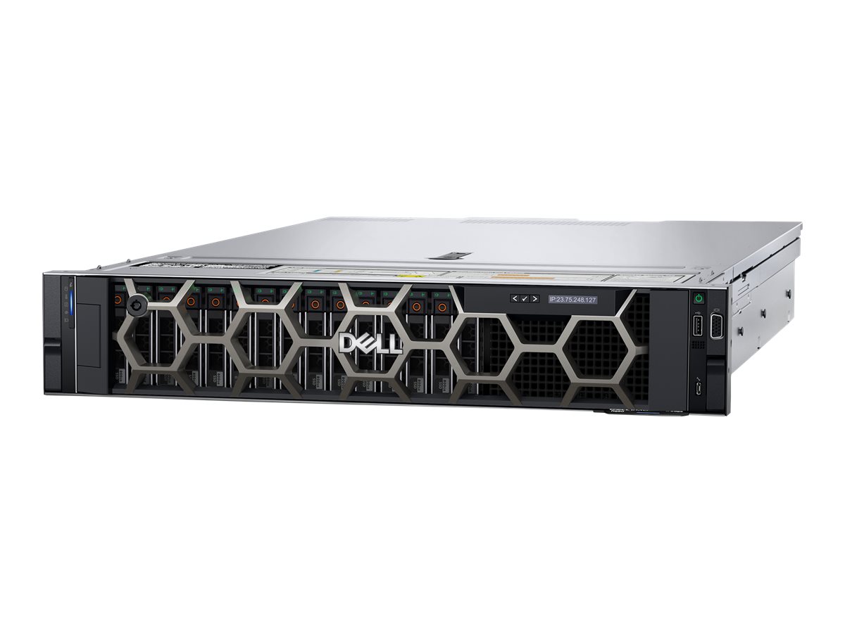 Dell PowerEdge R550 - Server - Rack-Montage - 2U - zweiweg - 1 x Xeon Silver 4309Y / 2.8 GHz