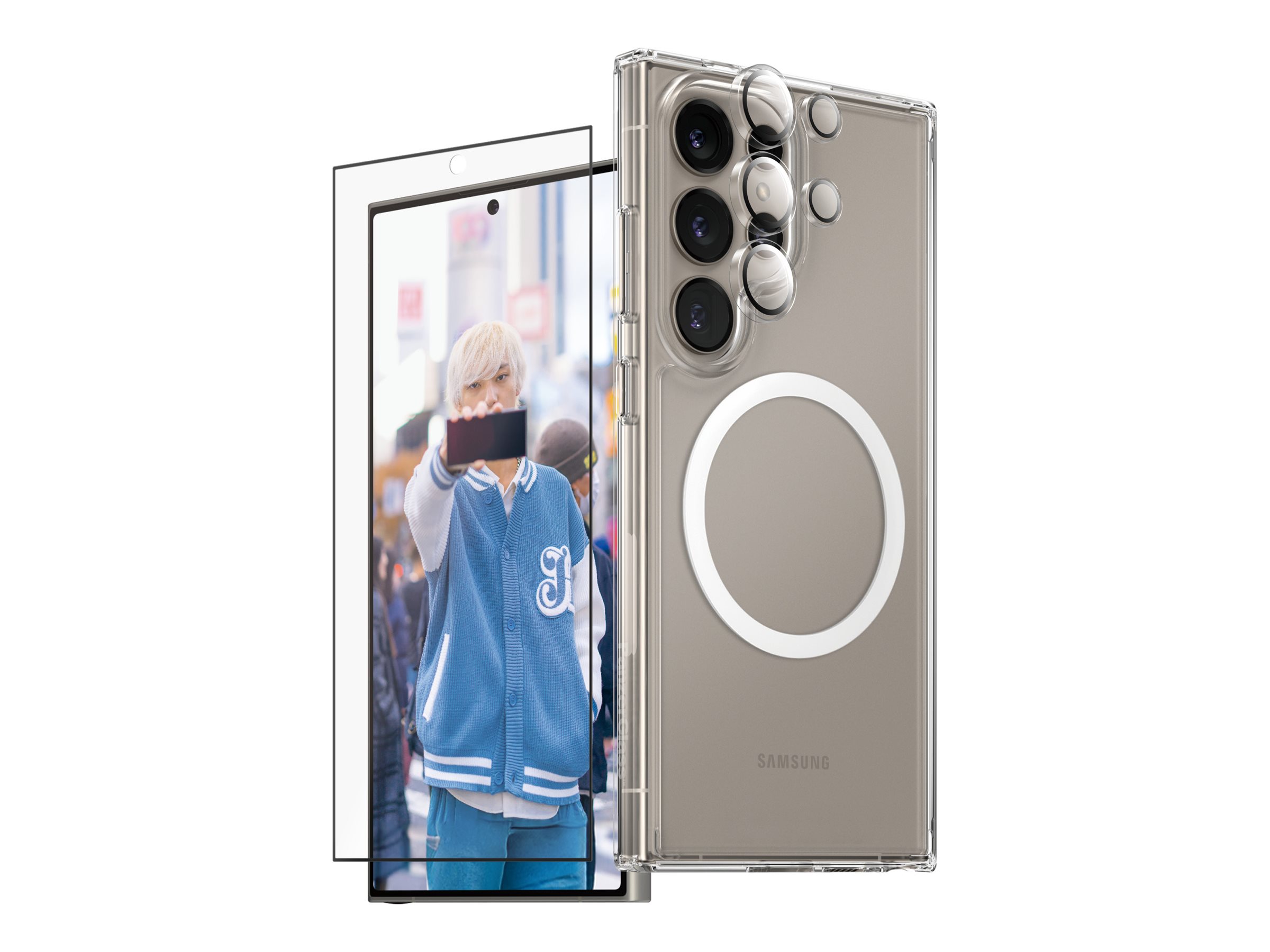PanzerGlass CARE by PanzerGlass Urban Combat - 3-in-1 - kompatibel mit MagSafe - 100 % recyceltes Polycarbonat & TPU, Ansicht 2