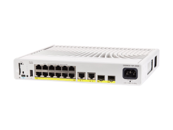 Cisco Catalyst 9200CX - Network Advantage - Switch - kompakt - L3 - managed - 12 x 101001000 (PoE+)
