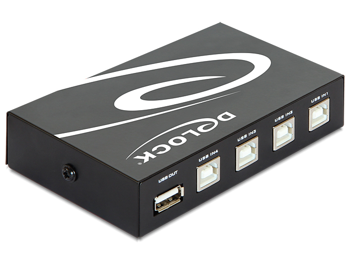 Delock Switch USB 2.0 4 port manual - USB-Umschalter für die gemeinsame Nutzung von Peripheriegeräten, Ansicht 2