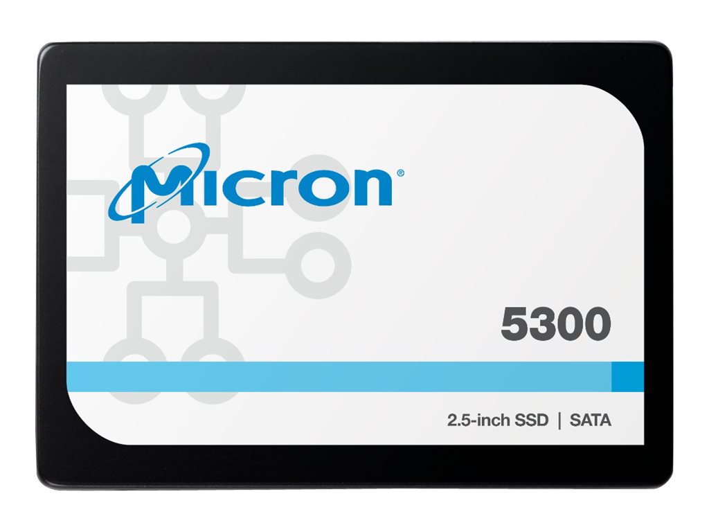 Micron 5300 PRO - SSD - 960 GB - intern - 2.5" (6.4 cm) - SATA 6Gb/s