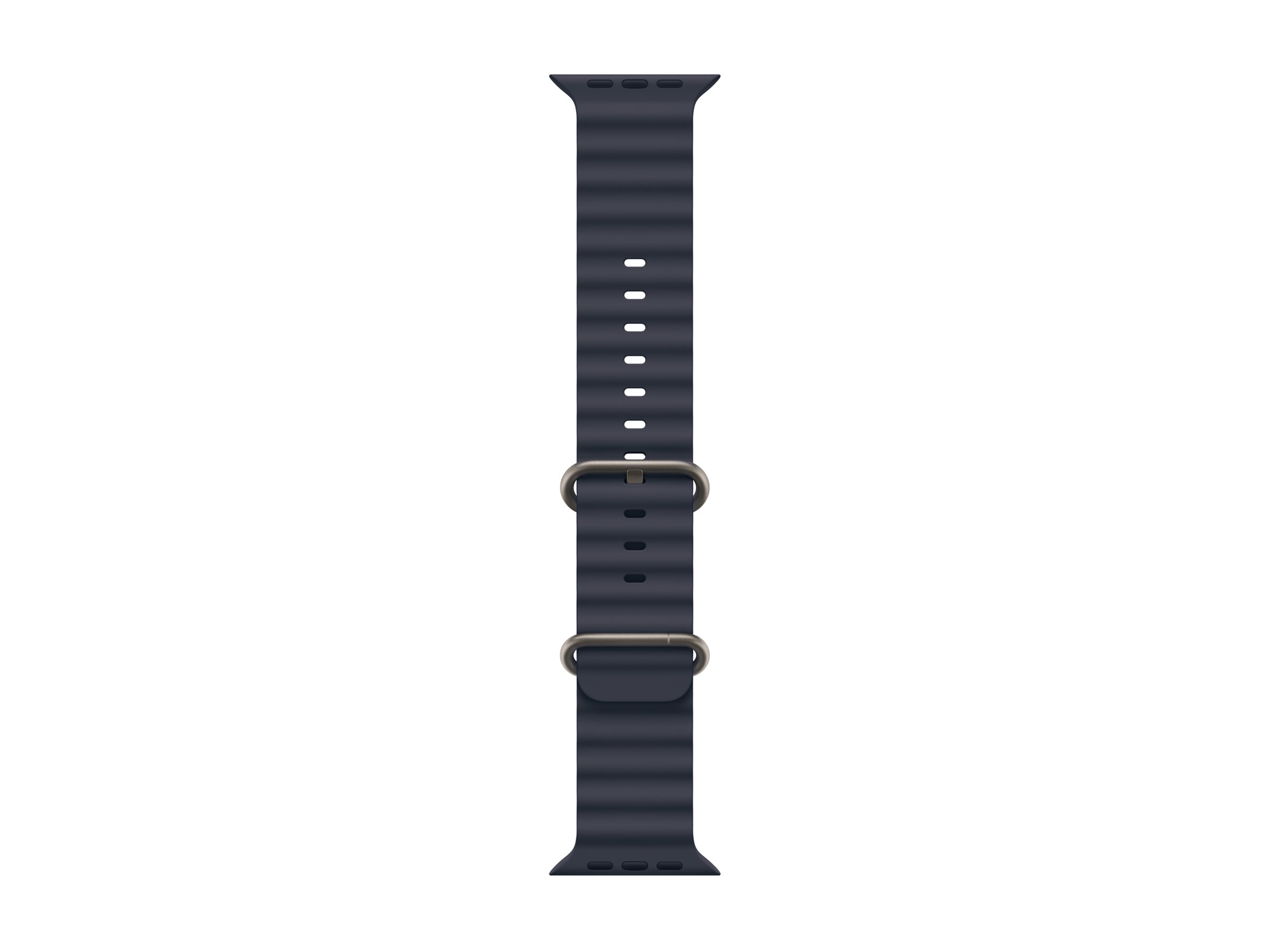 Apple Watch Ultra 2 - 49 mm - natürliches Titan - mit Ocean Band - marineblau - Handgelenkgröße: 130-200 mm, Ansicht 3