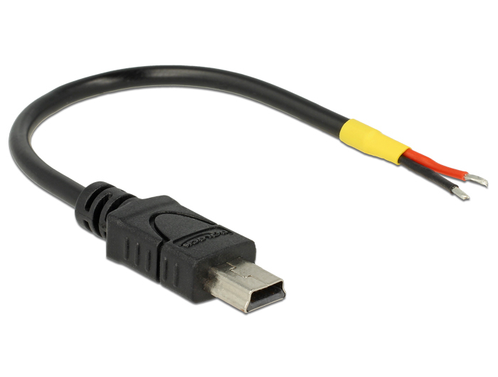 Delock USB 2.0 Micro-B male > 2 x open wires - Stromkabel - Mikro-USB Typ B (nur Strom), Ansicht 2