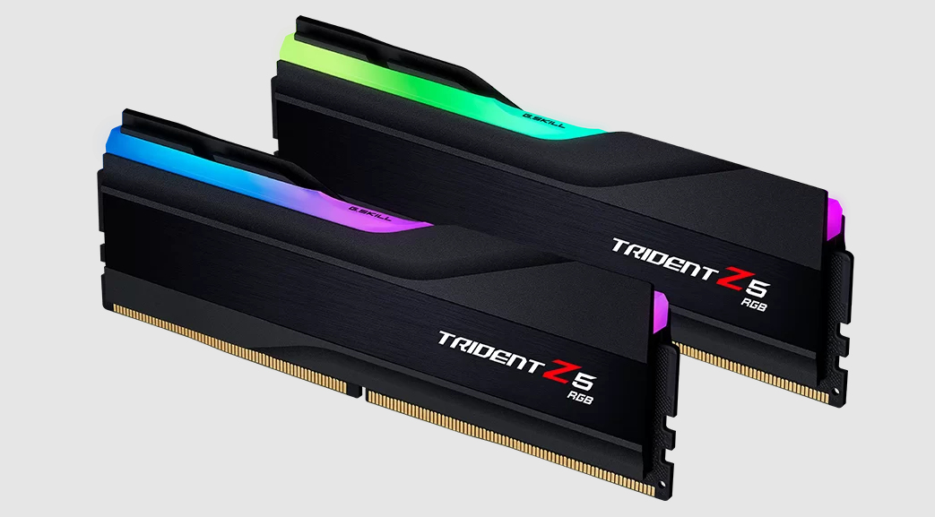 G.Skill D548GB 7200-36 Trident Z5 bk K2 GSK F5-7200J3646F24GX2-TZ5RK, Ansicht 4