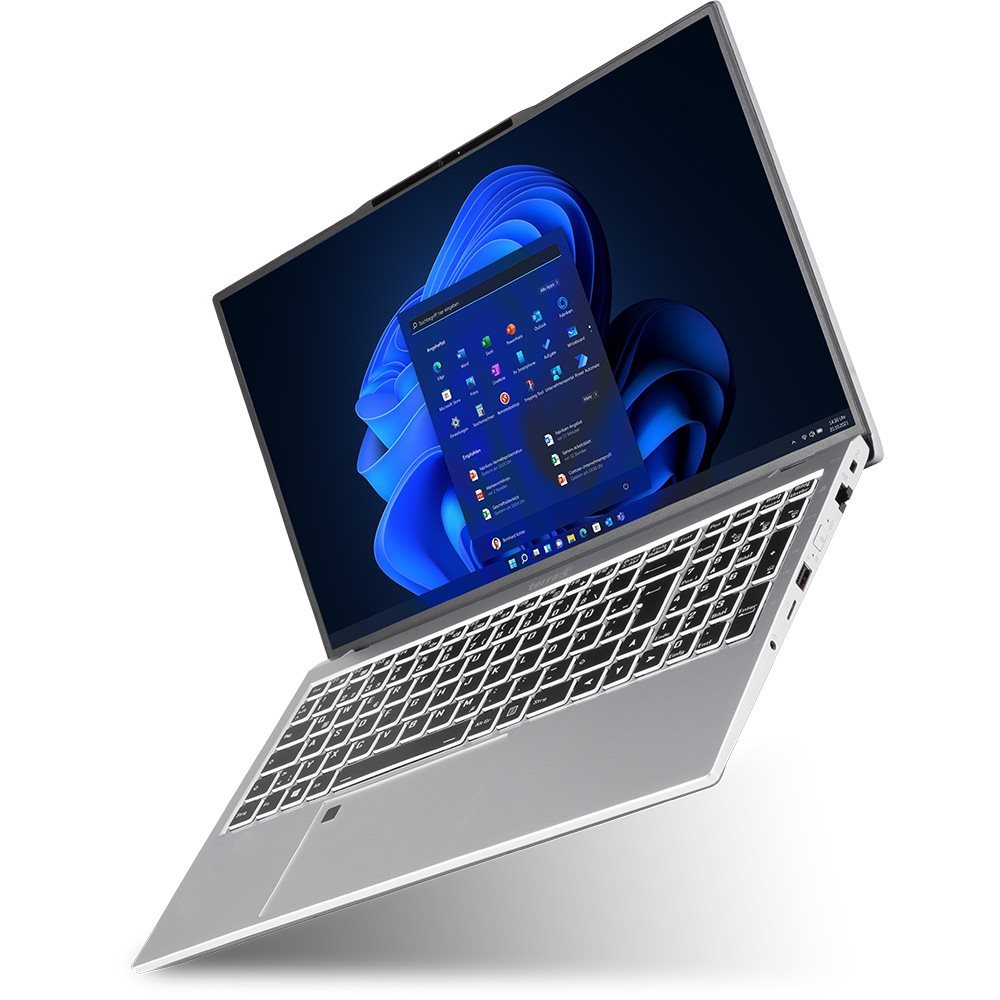 TERRA Mobile 1551R - Intel Core i7 1355U / 1.7 GHz - Win 11 Pro - Intel Iris Xe Grafik - 16 GB RAM - 512 GB SSD NVMe - 39.6 cm (15.6")