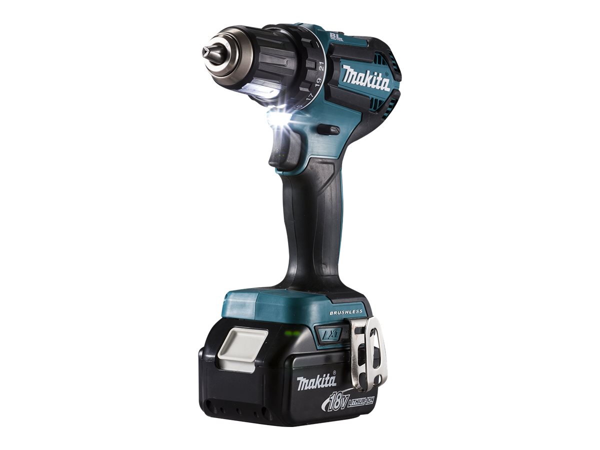 Makita DDF485RTJ Akku-Bohrschrauber inkl. MAKPAC + 2 Akkus 5.0Ah, Ansicht 3