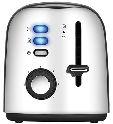 UNOLD 38326 Retro - Toaster - 2 Scheibe - 2 Steckplatz, Ansicht 3
