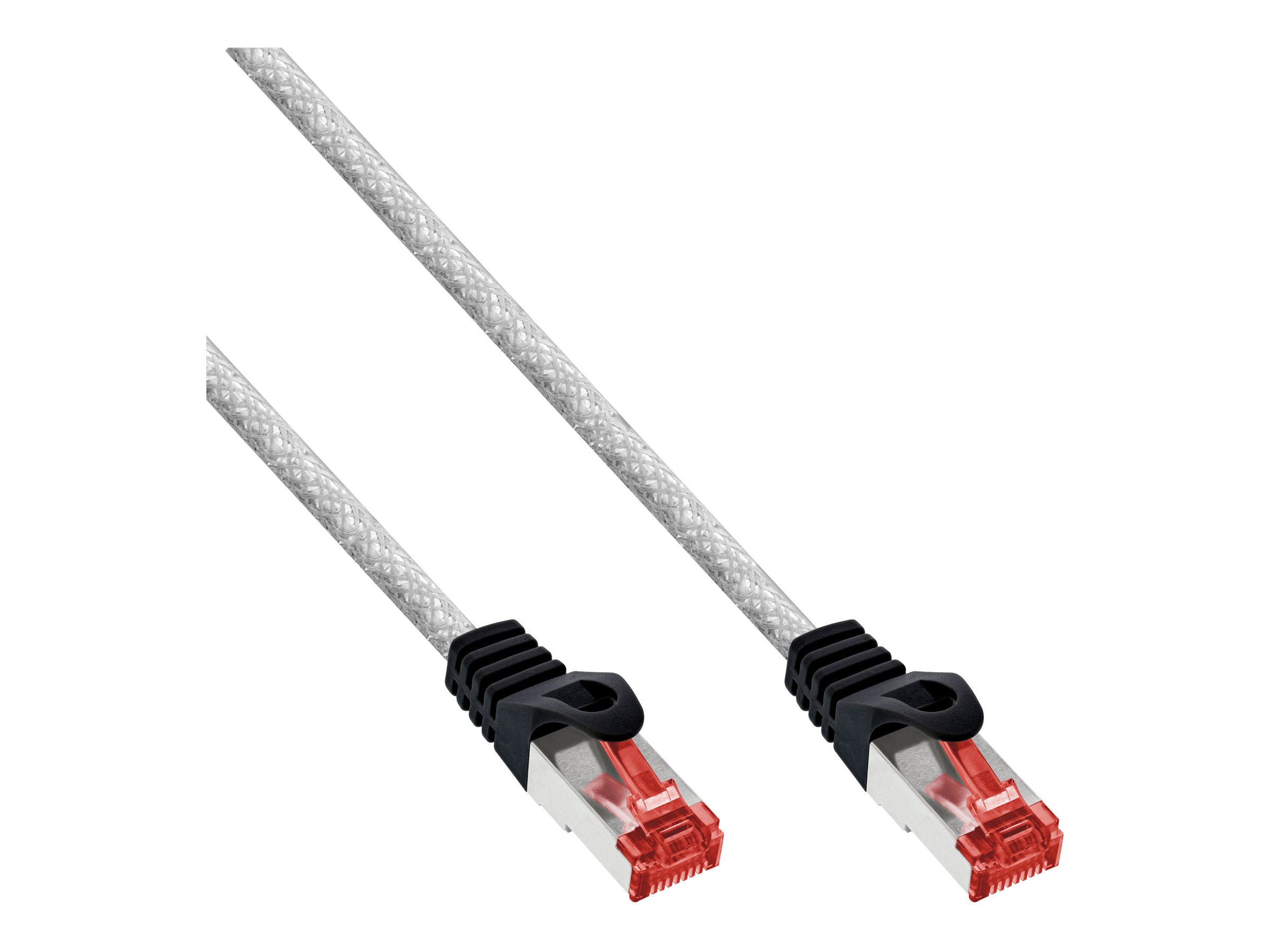 InLine Patchkabel - S/FTP (PiMf) - Cat.6 - 250MHz - PVC - Kupfer - transparent - 7,5m Image