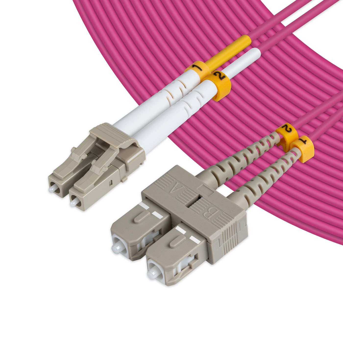 MicroConnect Netzwerkkabel - LC/UPC Multi-Modus bis SC/UPC Multi-Modus, Ansicht 3