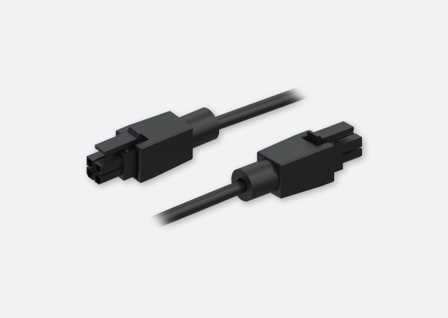 Teltonika 4-pin to 4-pin power cable - 1 m - 4-polig - 4-polig - 30 V - 2 A, Ansicht 3