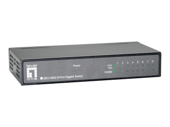 LevelOne GEU-0822 - Switch - 8 x 101001000
