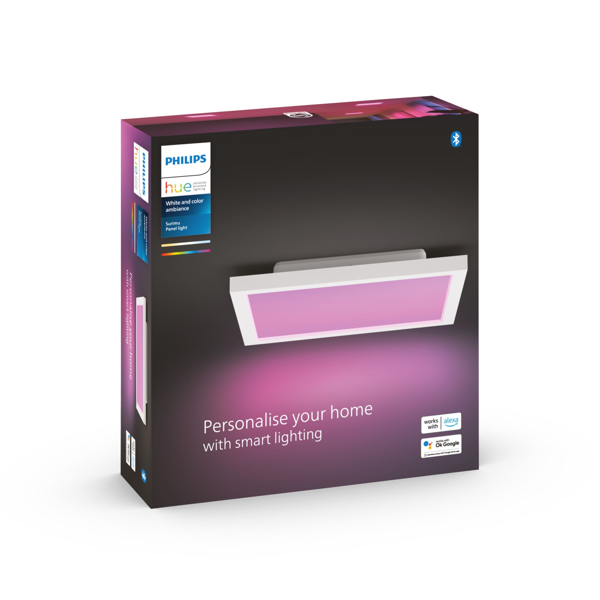 Philips Hue White and Color Ambiance Surimu - LED-Panel für Decke, Ansicht 3