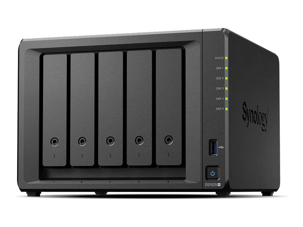 Synology Disk Station DS1525+ - NAS-Server - 5 Schächte